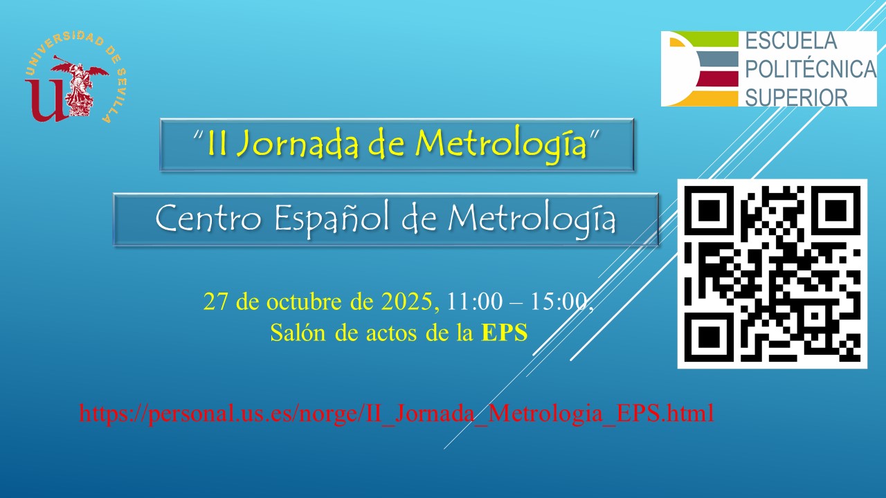 II Jornadas de Metrología